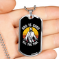 Good All The Time Necklace Stainless Steel or 18k Gold Dog Tag 24" Chain-Express Your Love Gifts
