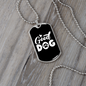 Good Dog Necklace Stainless Steel or 18k Gold Dog Tag 24" Chain-Express Your Love Gifts