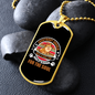 Good For The Soul Cute Dog Necklace Stainless Steel or 18k Gold Dog Tag 24" Chain-Express Your Love Gifts