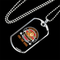 Good For The Soul Cute Dog Necklace Stainless Steel or 18k Gold Dog Tag 24" Chain-Express Your Love Gifts