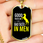Good Taste in Horses Horse Necklace Stainless Steel or 18k Gold Dog Tag 24" Chain-Express Your Love Gifts