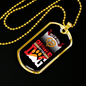 Gotta Pet This Dog Necklace Stainless Steel or 18k Gold Dog Tag 24" Chain-Express Your Love Gifts