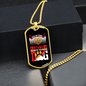 Gotta Pet This Dog Necklace Stainless Steel or 18k Gold Dog Tag 24" Chain-Express Your Love Gifts