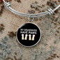Grandkids Have Paws Cat Bracelet Stainless Steel or 18k Gold Circle Bangle-Express Your Love Gifts