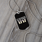 Grandkids Have Paws Cats Necklace Stainless Steel or 18k Gold Dog Tag 24" Chain-Express Your Love Gifts