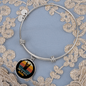 Great Dane Mom Bracelet Stainless Steel or 18k Gold Circle Bangle-Express Your Love Gifts