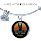 Great Dane Mom Bracelet Stainless Steel or 18k Gold Circle Bangle-Express Your Love Gifts