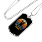 Great Dane Mom Necklace Stainless Steel or 18k Gold Dog Tag 24" Chain-Express Your Love Gifts