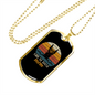 Great Dane Mom Necklace Stainless Steel or 18k Gold Dog Tag 24" Chain-Express Your Love Gifts