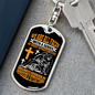Great Opportunities Keychain Stainless Steel or 18k Gold Dog Tag Keyring-Express Your Love Gifts