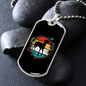 Greyhound Necklace Stainless Steel or 18k Gold Dog Tag 24" Chain-Express Your Love Gifts