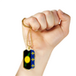 Guadeloupe Flag Necklace Stainless Steel or 18k Gold Dog Tag 24" Chain-Express Your Love Gifts