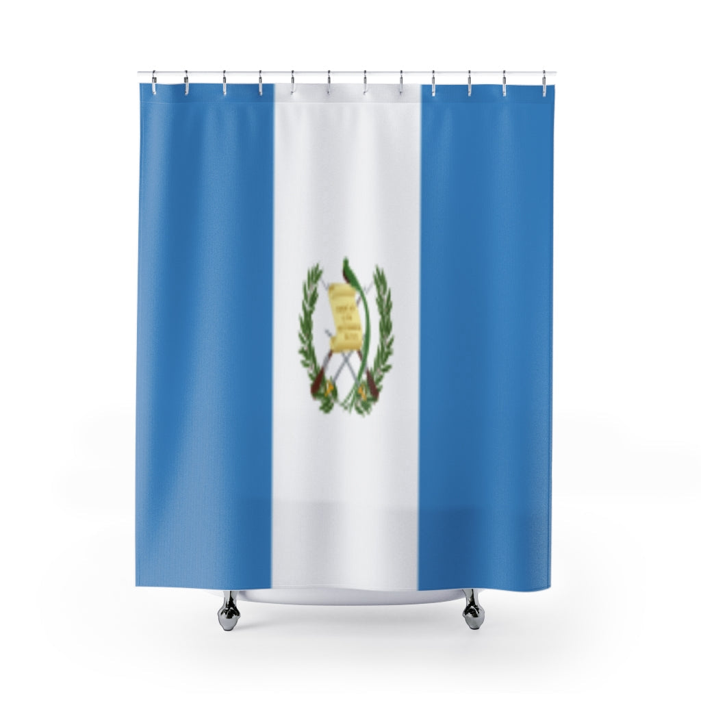 Guatemala Flag Stylish Design 71" x 74" Elegant Waterproof Shower Curtain for a Spa-like Bathroom Paradise Exceptional Craftsmanship-Express Your Love Gifts