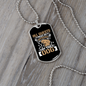 Guests Approved Necklace Stainless Steel or 18k Gold Dog Tag 24" Chain-Express Your Love Gifts