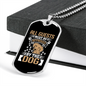 Guests Approved Necklace Stainless Steel or 18k Gold Dog Tag 24" Chain-Express Your Love Gifts