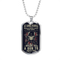 Gun Lover Protect Necklace Stainless Steel or 18k Gold Dog Tag 24" Chain-Express Your Love Gifts