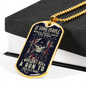 Gun Lover Protect Necklace Stainless Steel or 18k Gold Dog Tag 24" Chain-Express Your Love Gifts