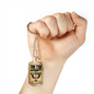 Gun Permit Dog Tag Stainless Steel or 18k Gold 24" Chain-Express Your Love Gifts