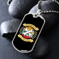 Happiness is a Warm Puppy Bones Necklace Stainless Steel or 18k Gold Dog Tag 24" Chain-Express Your Love Gifts