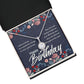 Happy Birthday Message Card Eternal Hope Necklace-Express Your Love Gifts