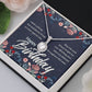 Happy Birthday Message Card Eternal Hope Necklace-Express Your Love Gifts