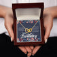 Happy Birthday Message Card Inseparable Necklace-Express Your Love Gifts