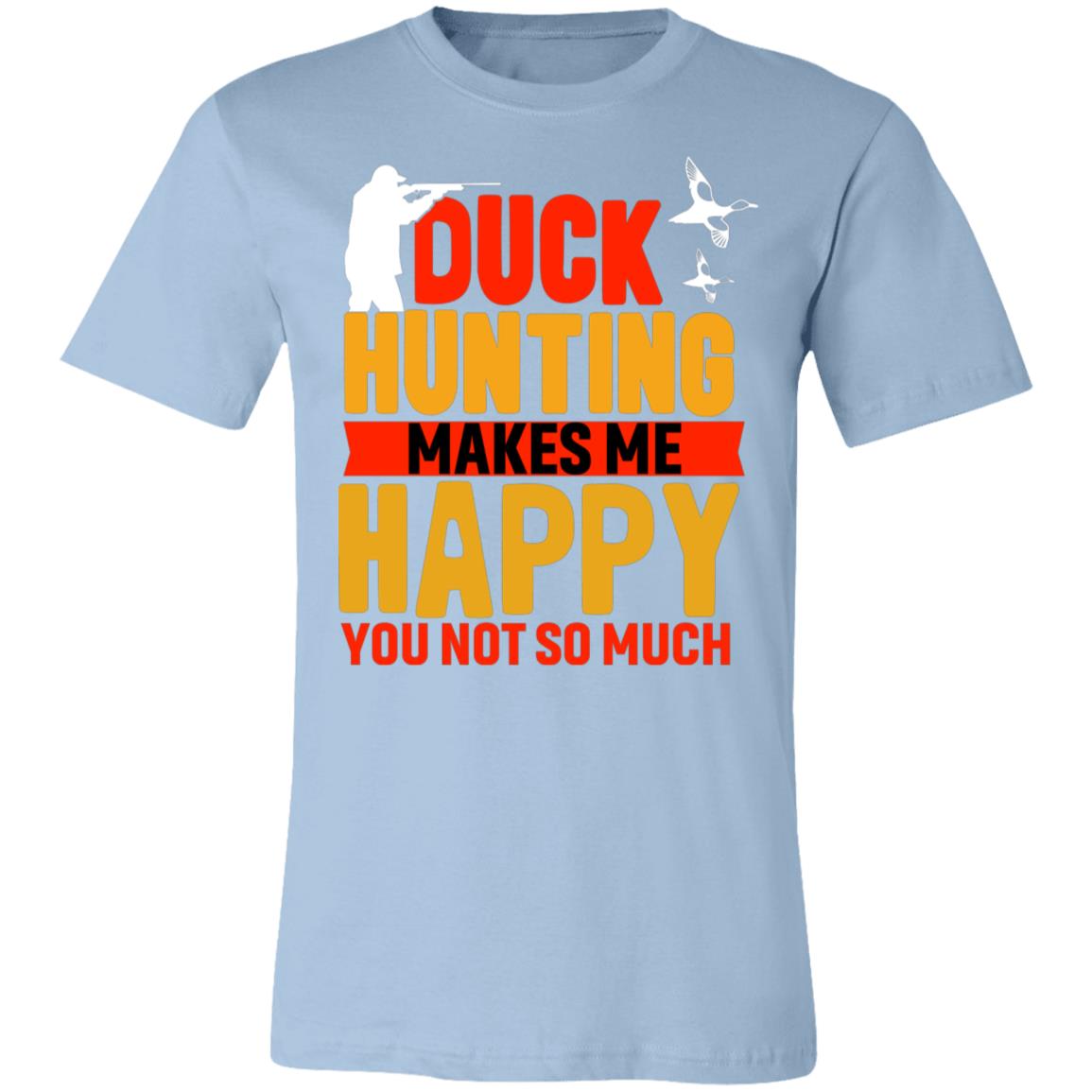 Happy Duck Hunting Yellow Hunter Gift T-Shirt-Express Your Love Gifts