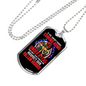 Haven'T Risked Coming Home Firefighter Gift Stainless Steel or 18k Gold Dog Tag 24" Chain-Express Your Love Gifts