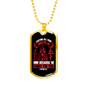 He Cares For You 1 Peter 5:7 Necklace Stainless Steel or 18k Gold Dog Tag 24-Express Your Love Gifts