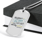 He Count Stars Psalm 147:4 Necklace Stainless Steel or 18k Gold Dog Tag 24" Chain-Express Your Love Gifts