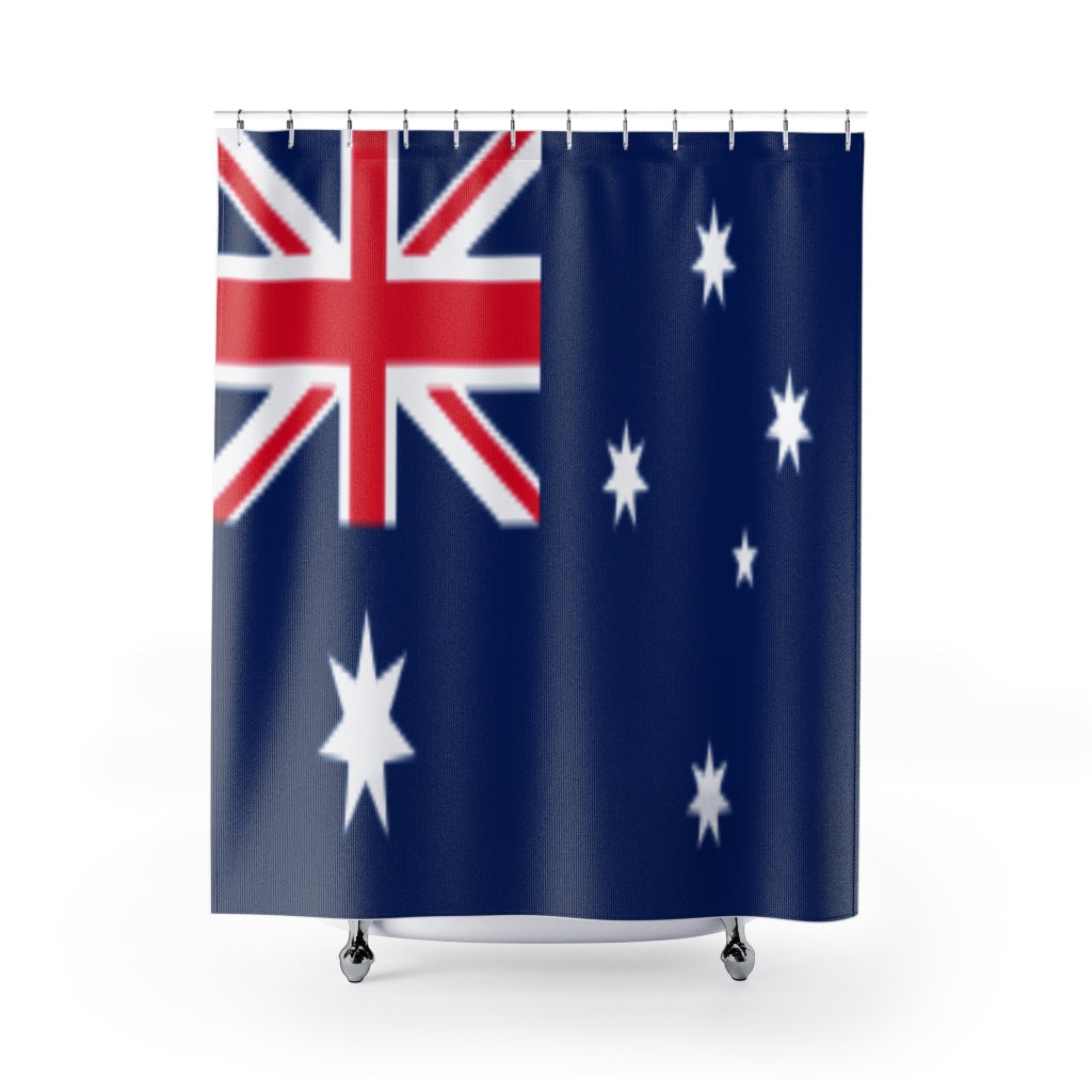 Heard Island Flag Stylish Design 71" x 74" Elegant Waterproof Shower Curtain for a Spa-like Bathroom Paradise Exceptional Craftsmanship-Express Your Love Gifts