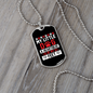 Heartbeat at My Feet Paw Necklace Stainless Steel or 18k Gold Dog Tag 24" Chain-Express Your Love Gifts