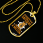 Hey Satoshi Crypto Necklace Stainless Steel or 18k Gold Dog Tag 24" Chain-Express Your Love Gifts