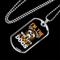 Hi to Dogs Necklace Stainless Steel or 18k Gold Dog Tag 24" Chain-Express Your Love Gifts