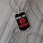 HODL Me Tight Crypto Necklace Stainless Steel or 18k Gold Dog Tag 24" Chain-Express Your Love Gifts