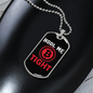 HODL Me Tight Crypto Necklace Stainless Steel or 18k Gold Dog Tag 24" Chain-Express Your Love Gifts