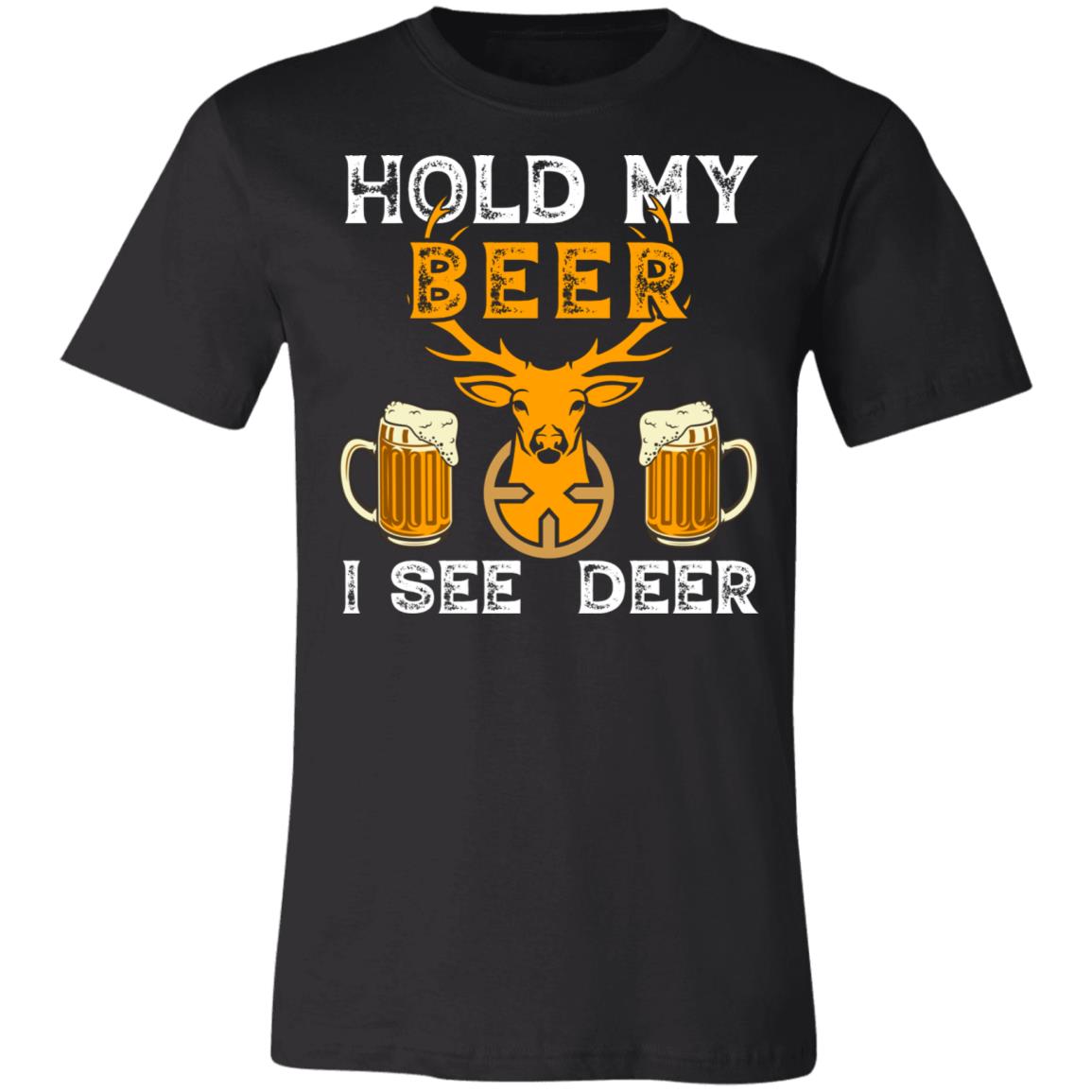 Hold My Beer Hunting Hunter Gift T-Shirt-Express Your Love Gifts