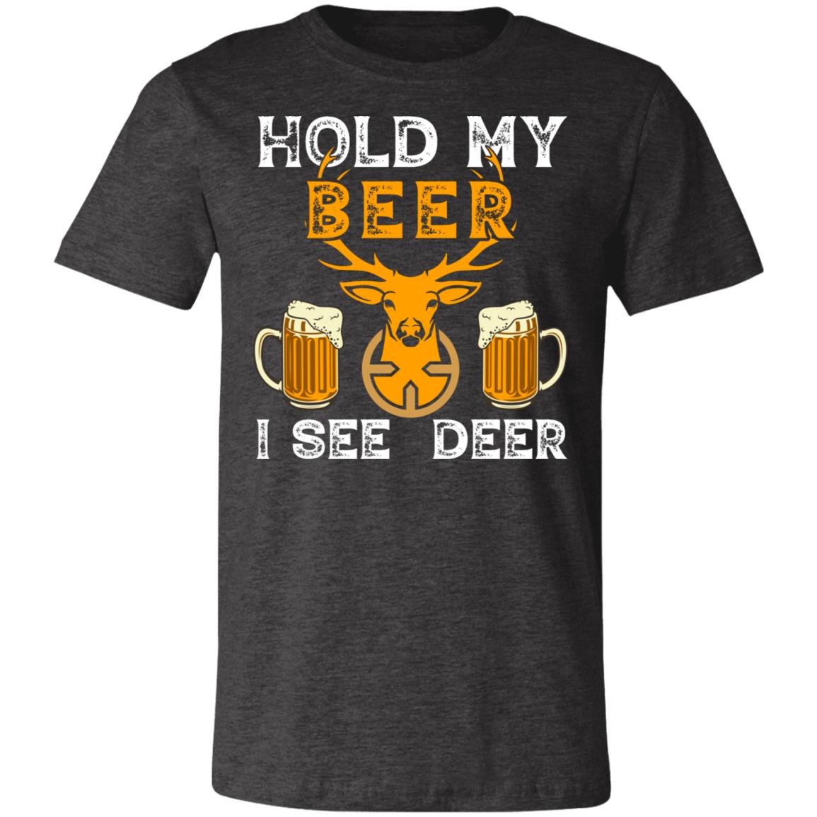 Hold My Beer Hunting Hunter Gift T-Shirt-Express Your Love Gifts