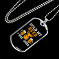 Hold My Beer Hunting Necklace Stainless Steel or 18k Gold Dog Tag 24" Chain-Express Your Love Gifts