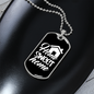 Home Sweet Home Necklace Stainless Steel or 18k Gold Dog Tag 24" Chain-Express Your Love Gifts
