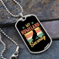 Homeland Security Dog Necklace Stainless Steel or 18k Gold Dog Tag 24" Chain-Express Your Love Gifts