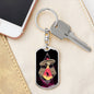 Homesick Alien Dog Tag Pendant Keychain Stainless Steel or 18k Gold-Express Your Love Gifts