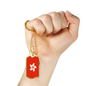 Hongkong Flag Necklace Stainless Steel or 18k Gold Dog Tag 24" Chain-Express Your Love Gifts