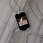 Horse Powered Horse Necklace Stainless Steel or 18k Gold Dog Tag 24" Chain-Express Your Love Gifts