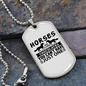 Horses Are Like Chocolates Horse Necklace Stainless Steel or 18k Gold Dog Tag 24" Chain-Express Your Love Gifts