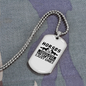 Horses Are Like Chocolates Horse Necklace Stainless Steel or 18k Gold Dog Tag 24" Chain-Express Your Love Gifts