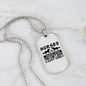 Horses Are Like Chocolates Horse Necklace Stainless Steel or 18k Gold Dog Tag 24" Chain-Express Your Love Gifts