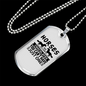 Horses Are Like Chocolates Horse Necklace Stainless Steel or 18k Gold Dog Tag 24" Chain-Express Your Love Gifts