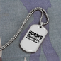 Horses Because People Suck Horse Necklace Stainless Steel or 18k Gold Dog Tag 24" Chain-Express Your Love Gifts