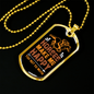 Horses Makes Me Happy Gold Horse Necklace Stainless Steel or 18k Gold Dog Tag 24" Chain-Express Your Love Gifts